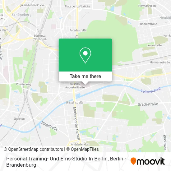 Personal Training- Und Ems-Studio In Berlin map