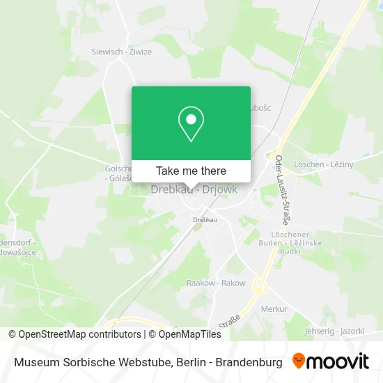 Museum Sorbische Webstube map