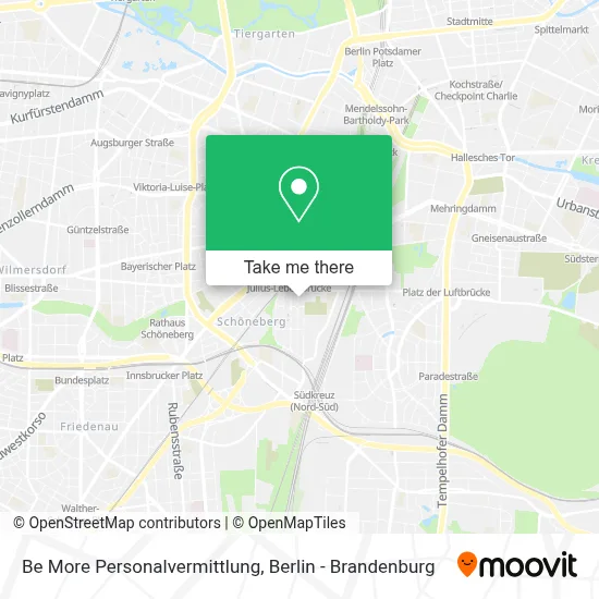 Be More Personalvermittlung map