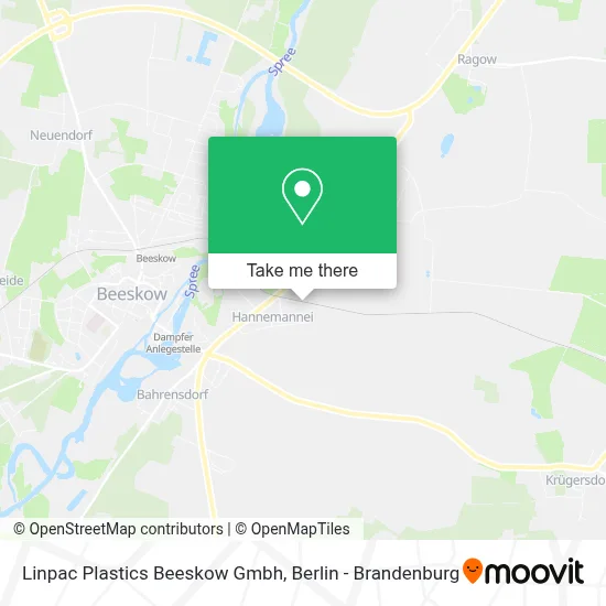 Linpac Plastics Beeskow Gmbh map