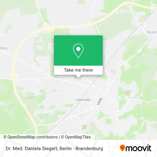 Dr. Med. Daniela Siegert map