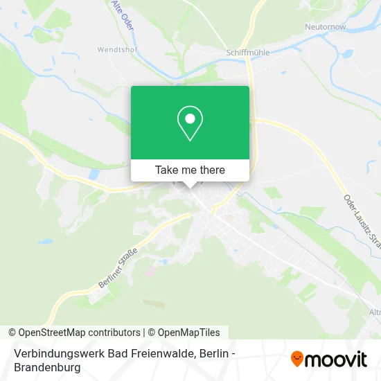 Verbindungswerk Bad Freienwalde map