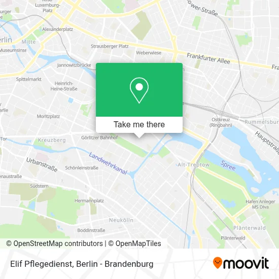 Elif Pflegedienst map