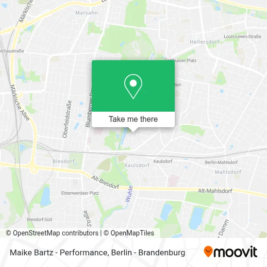 Maike Bartz - Performance map