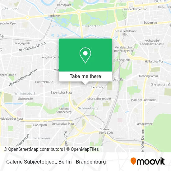 Galerie Subjectobject map