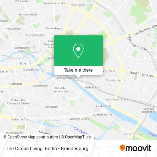 The Circus Living map