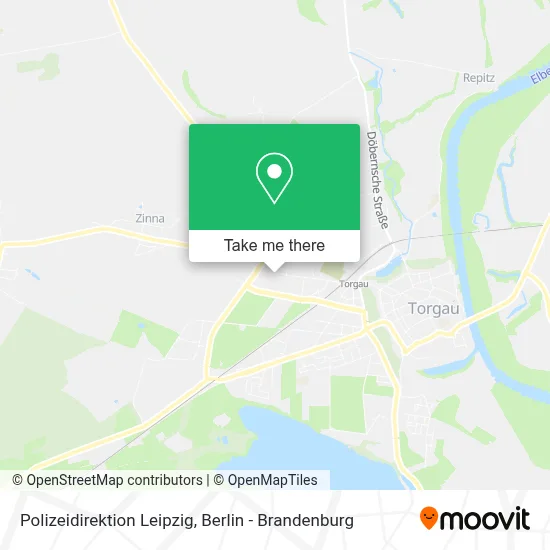 Polizeidirektion Leipzig map