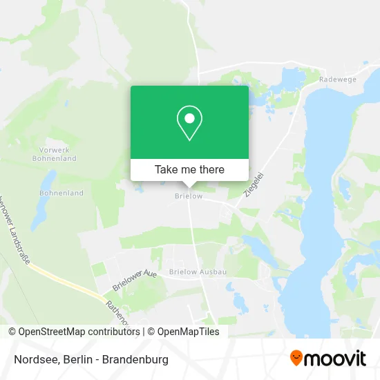 Nordsee map