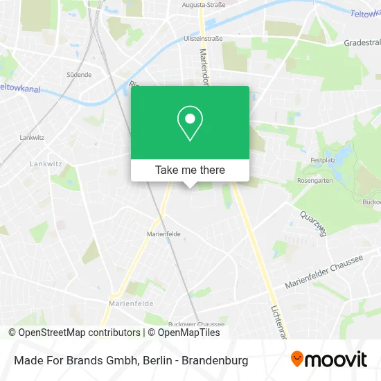 Made For Brands Gmbh map