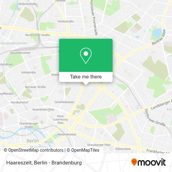 Haareszeit map