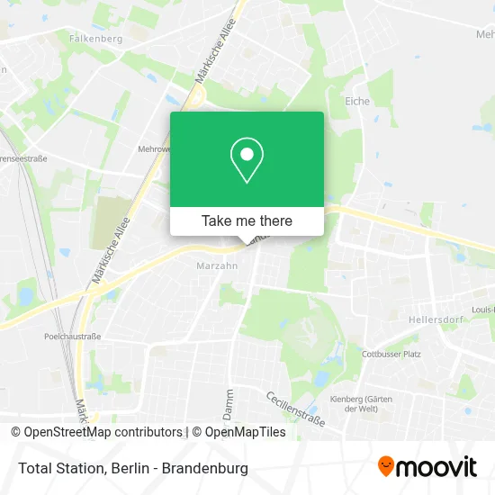 Total Station map