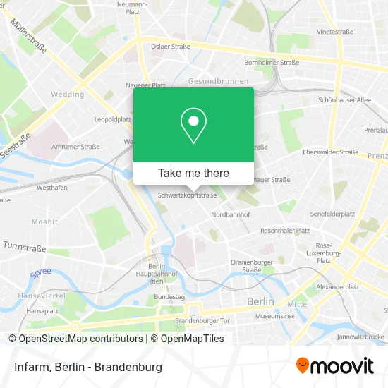 Infarm map