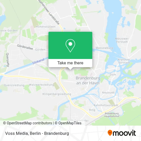 Voss Media map