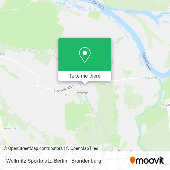 Wellmitz Sportplatz map
