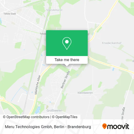 Meru Technologies Gmbh map