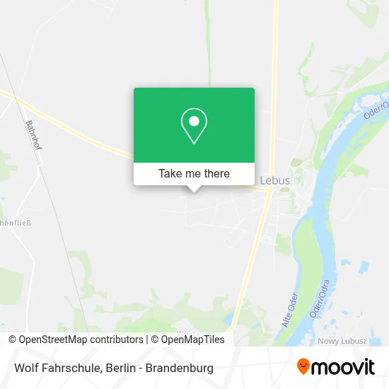 Wolf Fahrschule map