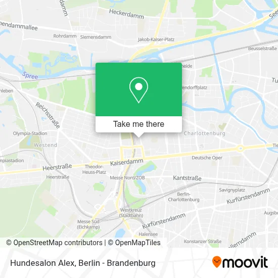 Hundesalon Alex map