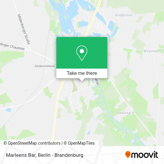 Marleens Bar map
