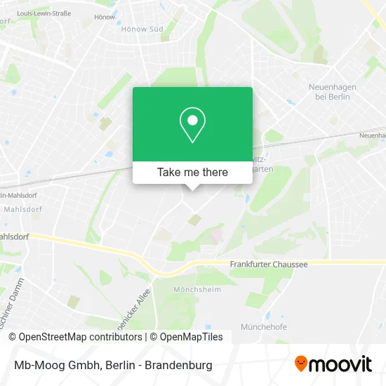 Mb-Moog Gmbh map