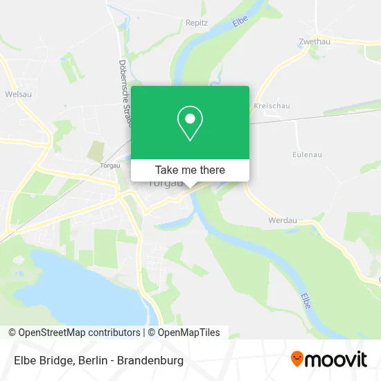 Elbe Bridge map