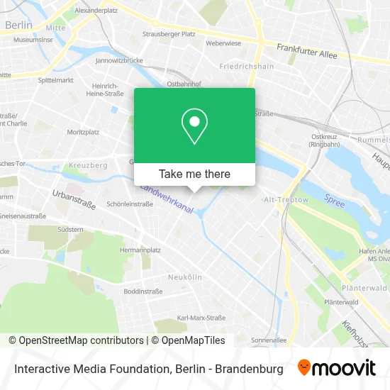 Interactive Media Foundation map