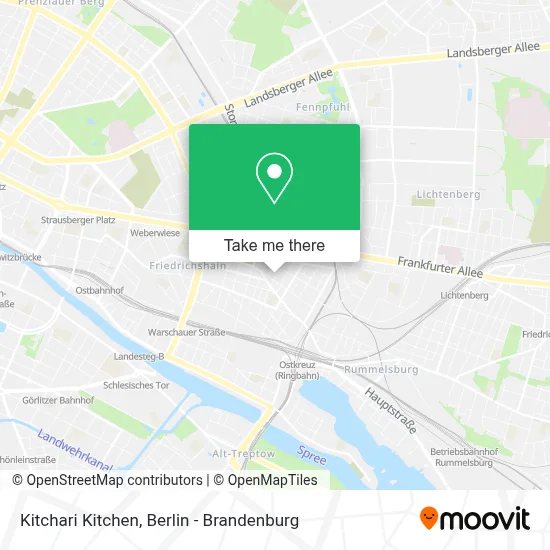 Kitchari Kitchen map