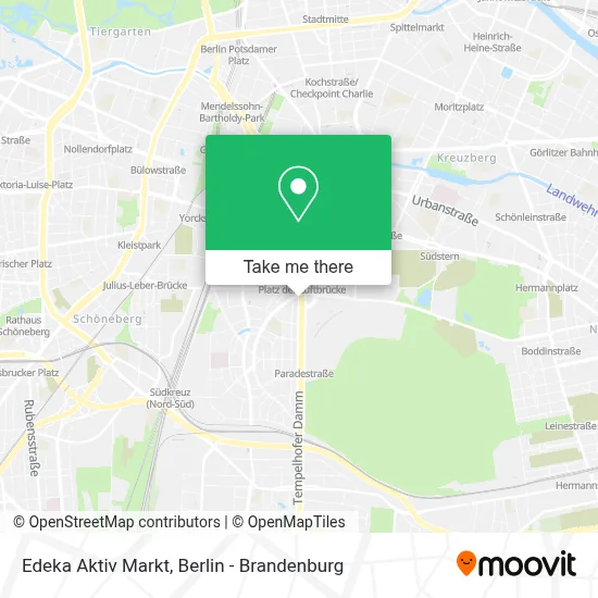 Edeka Aktiv Markt map