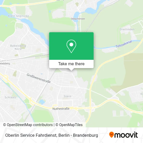Oberlin Service Fahrdienst map