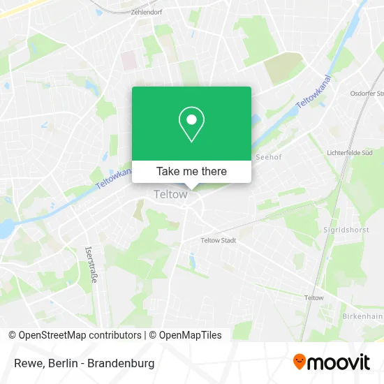 Rewe map