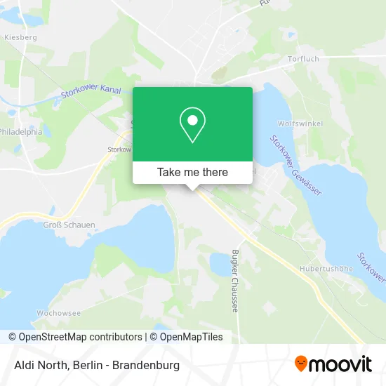 Aldi Nord map