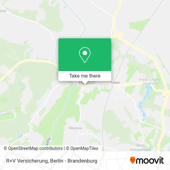 R+V Versicherung map