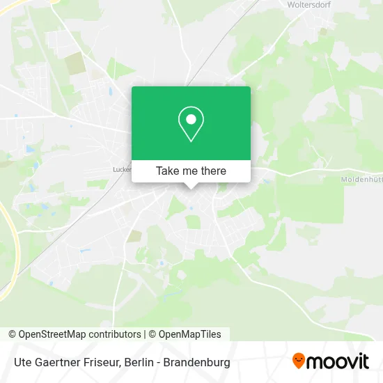 Ute Gaertner Friseur map