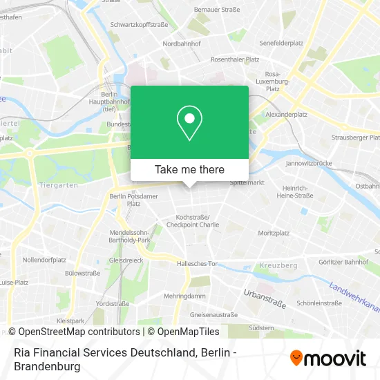 Ria Financial Services Deutschland map