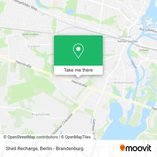 Shell Recharge map