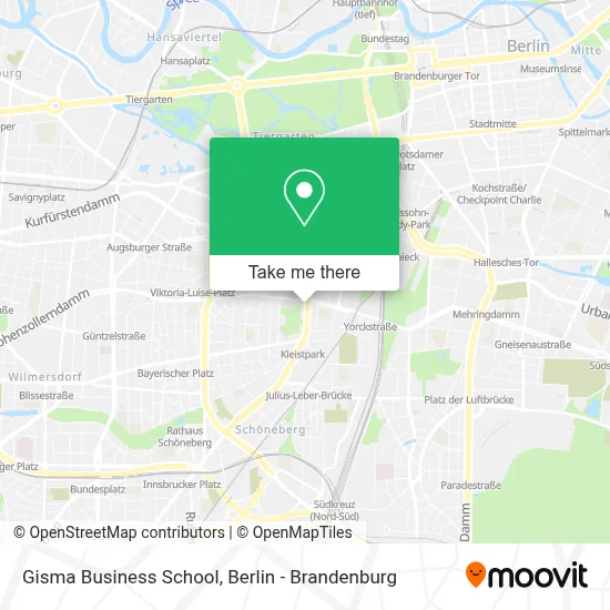 Gisma Business School map