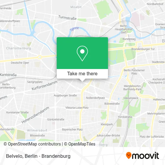 Belvelo map