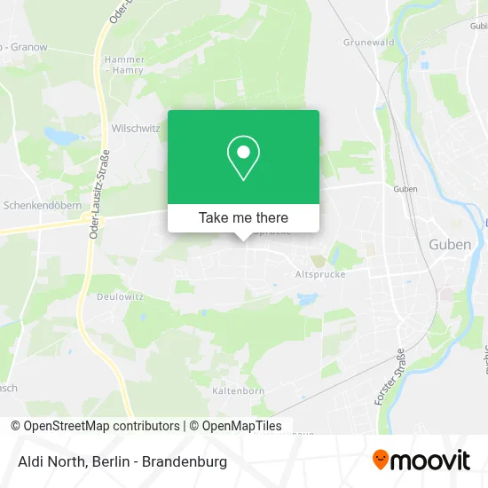 Aldi Nord map