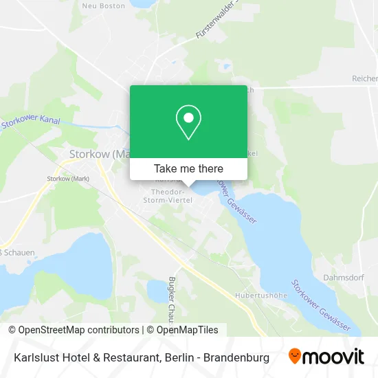 Karlslust Hotel & Restaurant map