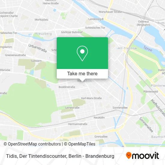 Tidis, Der Tintendiscounter map