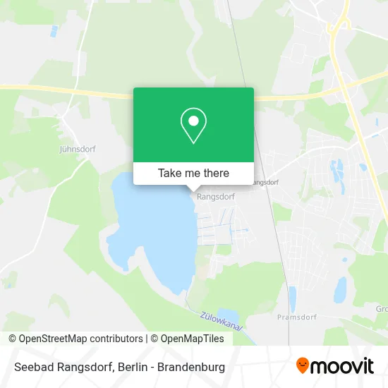 Seebad Rangsdorf map