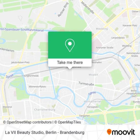 La VII Beauty Studio map