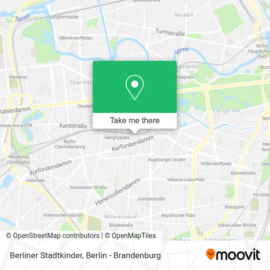 Berliner Stadtkinder map