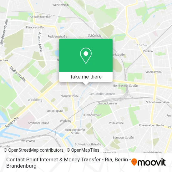 Contact Point Internet & Money Transfer - Ria map