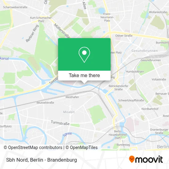 Sbh Nord map