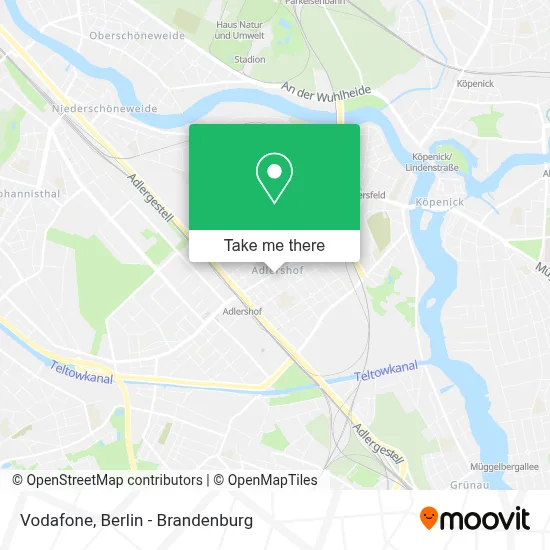 Vodafone map