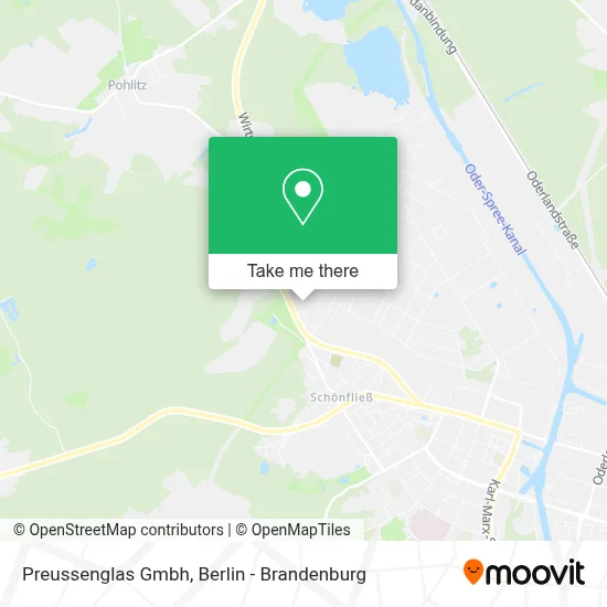 Preussenglas Gmbh map