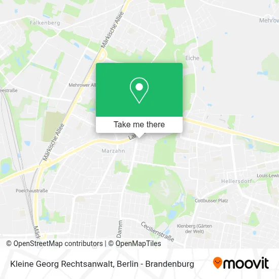 Kleine Georg Rechtsanwalt map