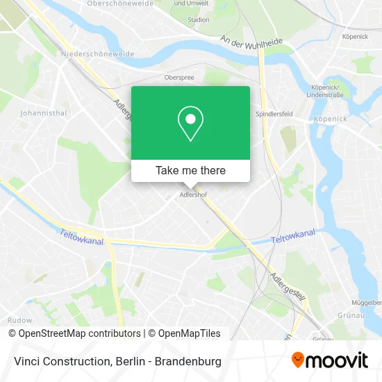 Vinci Construction map