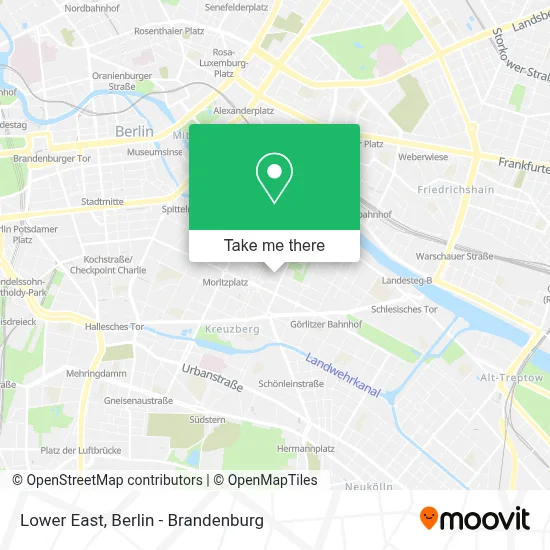 Lower East map