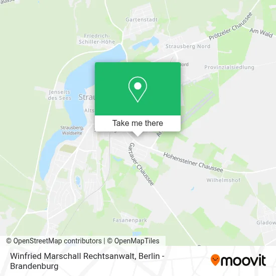 Winfried Marschall Rechtsanwalt map